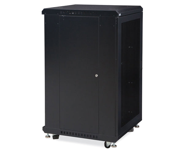  Network Rack, Server Enclosure, Vented/Vented Doors - 22U, 27U, 37U & 42U - 24" & 36" Depth 2 of 6