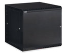 Network Rack, Swing-Out Wall Mount Enclosure, Solid Door - 12U