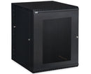  Network Rack, Swing-Out Wall Mount Enclosure, Vented Door - 15U