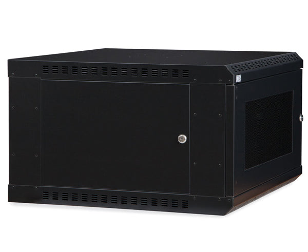  Network Rack, Fixed Wall Mount Enclosure, Vented Door 6U 2 of 6