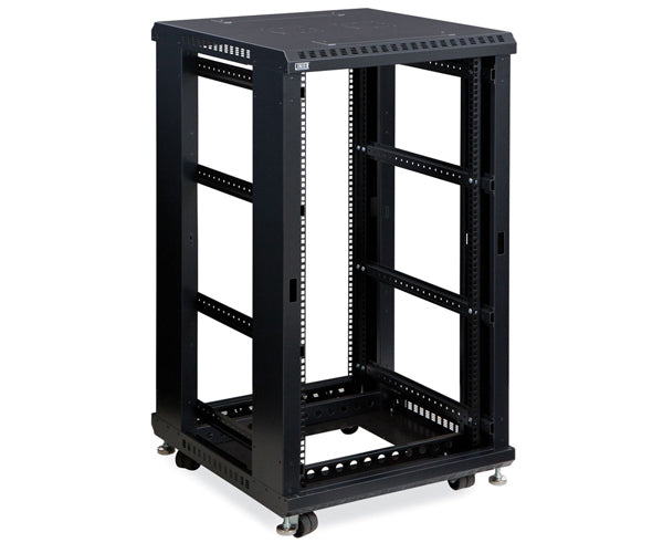 Network Rack, Open Frame 22U/24" Depth