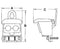 Service Entrance Cable Caps Zinc Die-Cast Diagram