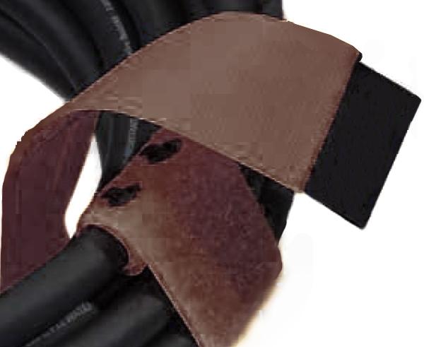 Cable Wrap, 2" Width, 1-Pack - Brown