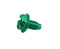 10-32 Ground Screws, 3/8" Green - 100 Pack