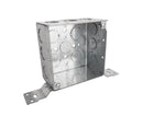 4" Electrical Box with Wall Bracket, Steel