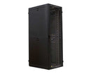 32" Black Network Cabinet, 42U Standard Configuration (Assembled), 31.5"W x 48"D