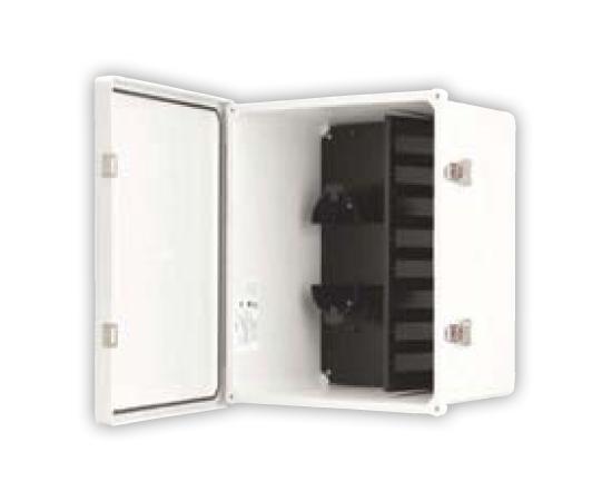 Fiber Wall Mount Enclosure, NEMA 4X Rated, 8 Panel Capacity