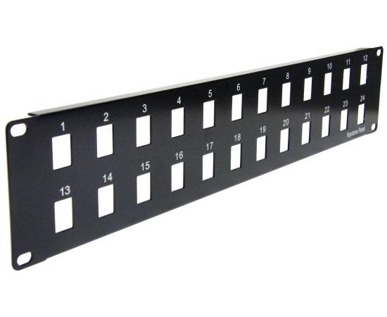 Blank Patch Panel - 24 Port