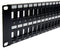 Blank Keystone Network 16-Port / 48-Port Patch Panel, 1U / 2U High Density Rack Mount