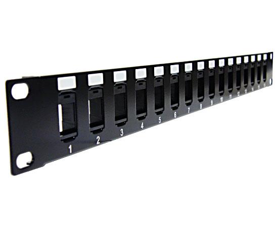 Blank Keystone Network 16-Port / 48-Port Patch Panel, 1U / 2U High Density Rack Mount