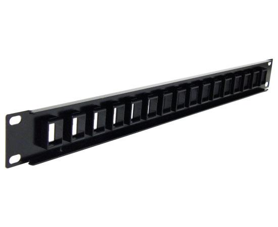 Blank Keystone Network 16-Port / 48-Port Patch Panel, 1U / 2U High Density Rack Mount