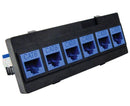 ICC Vertical HD Blank Patch Panel, front top 7 of 8