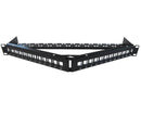 Shielded High Density Blank Angled Keystone 24-Port / 1U, 48-Port / 2U Patch Panel