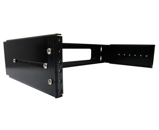 Network Rack, Swing-Out Wall Mount Bracket, Hinged, Adjustable Depth 2U, 4U, 8U