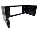 Network Rack, Swing-Out Wall Mount Bracket, Hinged, Adjustable Depth 2U, 4U, 8U