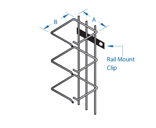 D-Ring Vertical Cable Manager