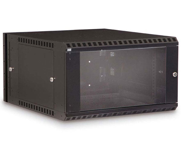 Network Rack, Swing-Out Wall Mount Enclosure, 6U 1 of 8