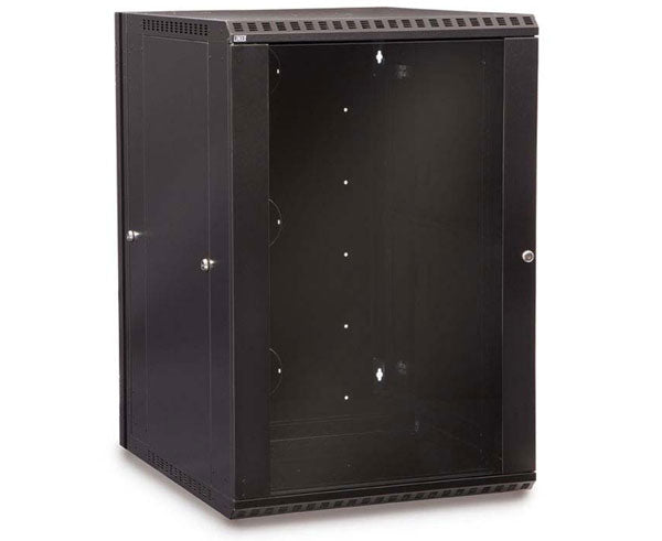 Network Rack, Swing-Out Wall Mount Enclosure, 18U