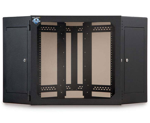 Network Rack, Corner Wall Mount Enclosure, 12U 2 of 10