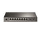 JetStream 8-Port Gigabit Smart PoE+ Switch with 2 SFP Slots