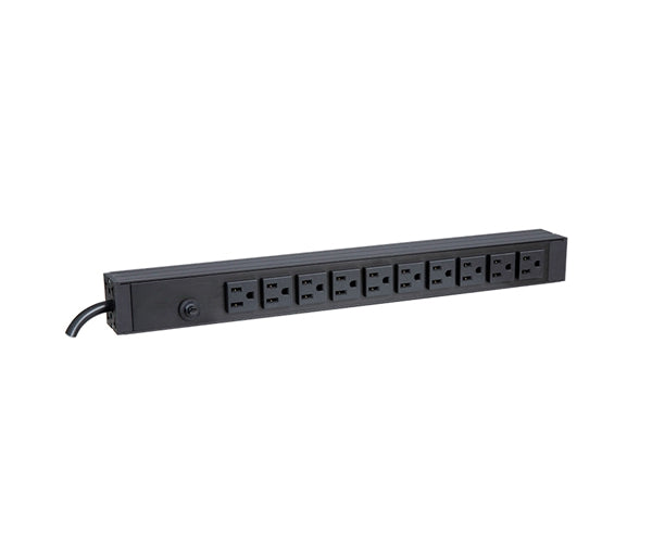 Basic Rack Mount PDU - 15A, 120V, 1.4kW w/NEMA 5-15R Outlets