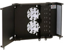 Fiber Wall Mount Enclosure, Dual Door, Up to 24 Ports