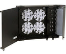 Fiber Wall Mount Enclosure, Dual Door, Up to 48 Ports