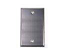 Stainless Steel Keystone Wall Plate, Single-Gang - Blank