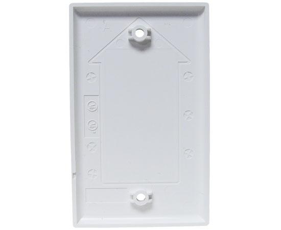 Blank Wall Plates, 2.3/4(W) x 4.1/2(H) - White backside