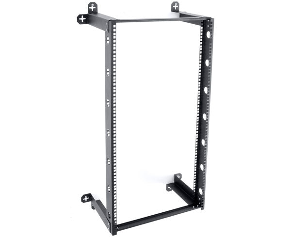 Network Rack, V-Line 12" Deep Open Frame Wall Mount