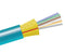 Fiber Optic Cable, 6 Strand, Multimode, 50/125 10 Gig OM4, Indoor Distribution, Plenum