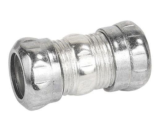 EMT Rain Tight Compression Coupling, Steel