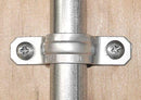 EMT Two Hole Conduit Strap, Zinc Plated Steel