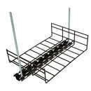 M-Type Cross Bar - Wire Basket Ceiling Mounting